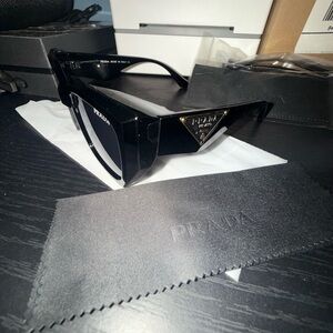 PRADA Black Designer Sunglasses no box